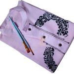 Hand Painted Aarong Cotton Panjabi in Bangladesh (18)