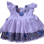 Hand Painted Baby Dress in Bangladesh