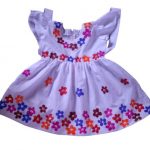 Hand Painted Baby Dress in Bangladesh