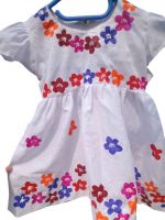 Hand Painted Baby Dress in Bangladesh