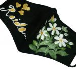 Hand painted dubble layer cotton mask in bangladesh with best price