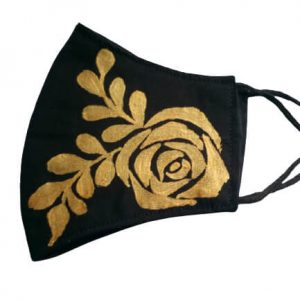 Hand painted dubble layer cotton mask in bangladesh with best price