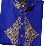Aarong Cotton Hand Painted Panjabi by Hand Painted Dress