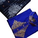 Aarong Cotton Hand Painted Panjabi by Hand Painted Dress