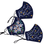 Hand painted adjustable mask