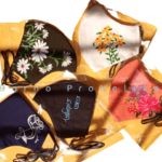 Hand painted adjustable mask