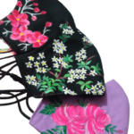 Hand painted adjustable mask