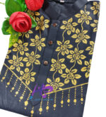 Hand Painted Panjabi By Hand Painted Dress (7)